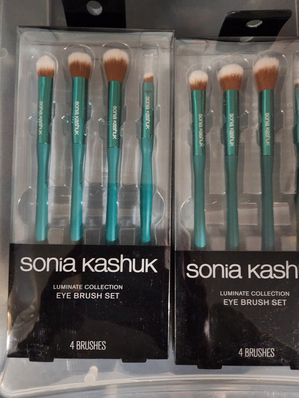 ✨️✨️3 Pack New sonia kashuk makeup brushes Green - Picture 2 of 4